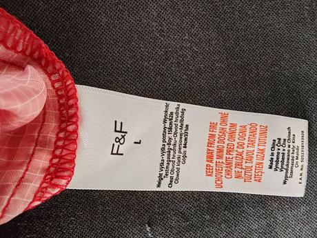 Nepremokavá tenká vetrovka - pršiplášť, f&f,158