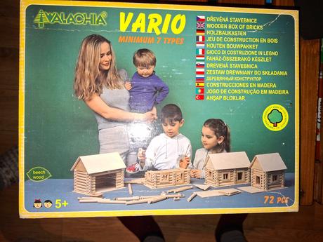 Drevená stavebnica walachia vario, 