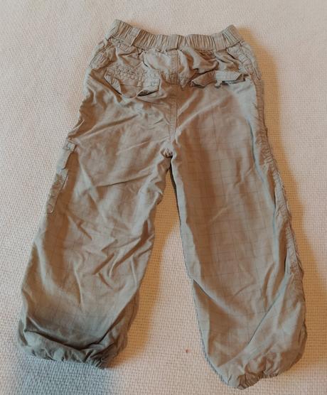 Zateplene bezove nohavice, c&a,86