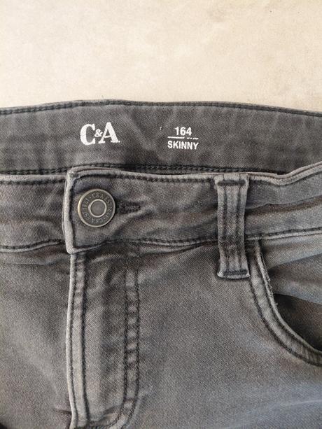 Skinny sivé rifle-152, c&a,152