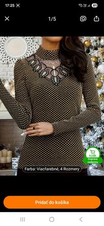 Damsky top s dlhym rukavom, xl