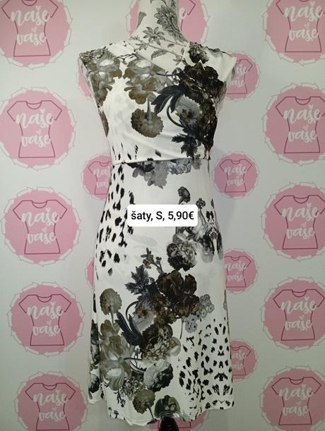 Vzorované šaty, s