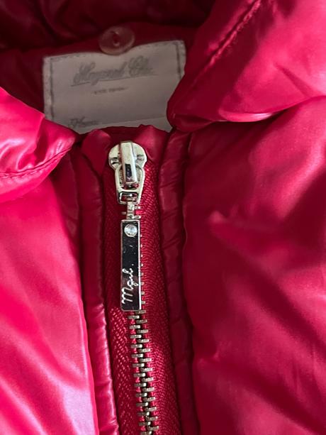 Prekrásna vesta mayoral s kožušinkovým golierom, mayoral,128