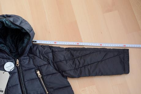 Nenosená obojstranná bundička, zara,110