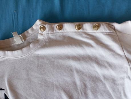 Voľná mikina paris, h&m,l