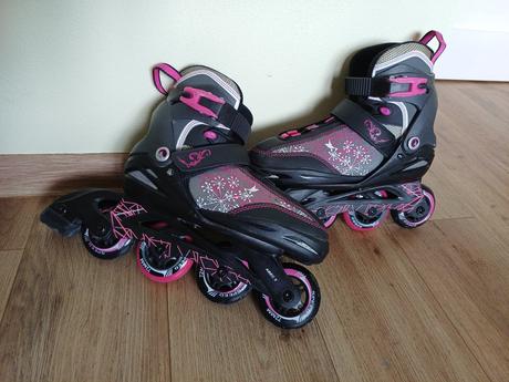 Dievčenské kolieskové korčule, veľkosť 33 - 37, crivit,33