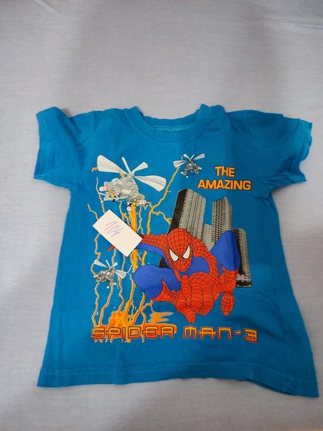 Veľ. 104  - 15 ks tričká s krát.ruk., 104–116