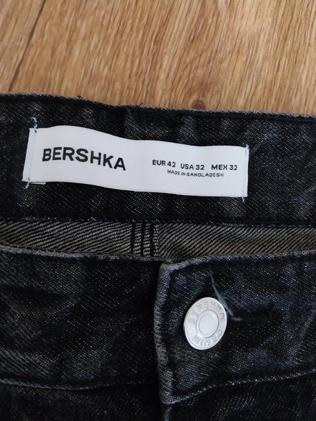 Široké rifle baggy, bershka,xl