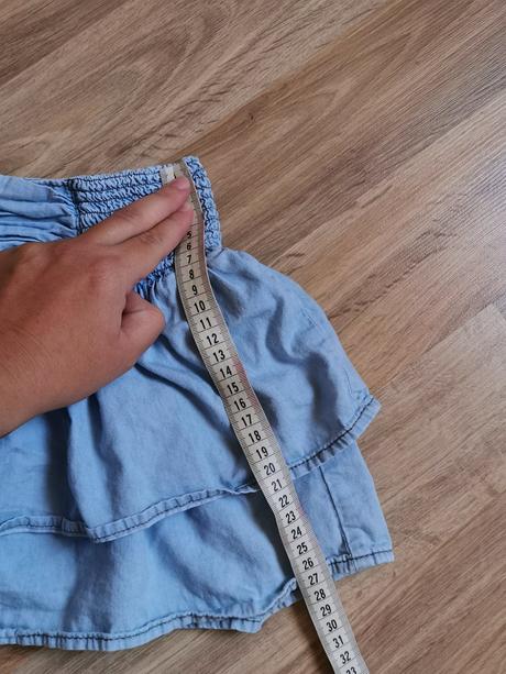 Rifľová sukňa 134/140, crashone,140