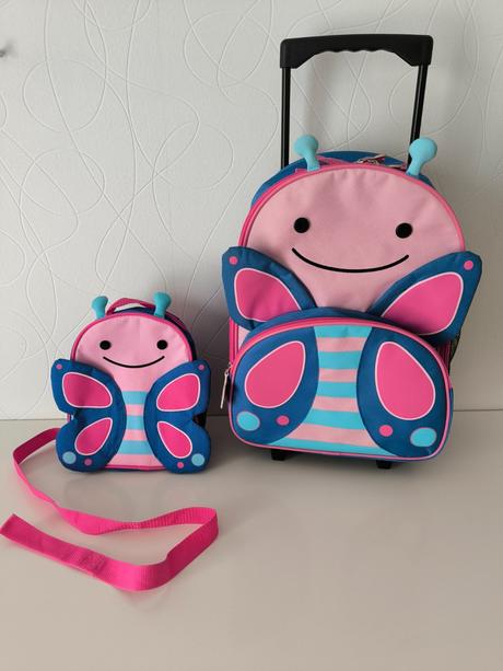 Ruksak + kufor skip hop,