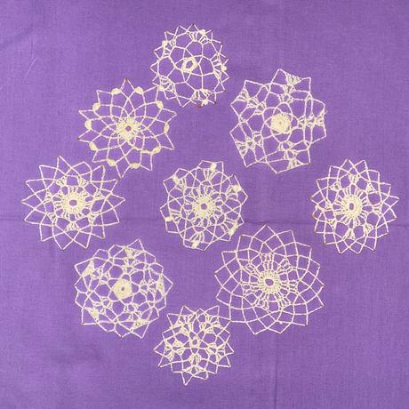 Hačkované vianočné ozdoby, 