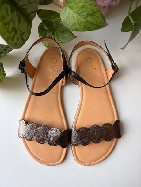 Shapen barefoot sandálky jasmine black, veľkosť 38, 38