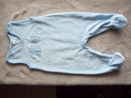 Zamatová súprava nová - dupačky + kabátik + čiapka, richelieu,68