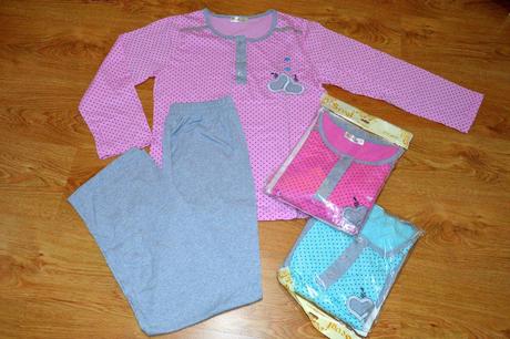 Dámske bavlnené pyžamo, l - xxxl