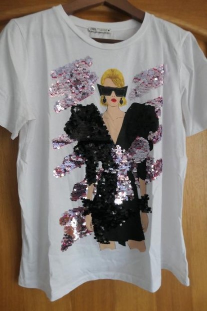 Zara stylove, bavlnene, letne tricko m/l, zara,m