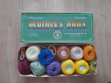 Retro kvalitne vysivacie priadze, 