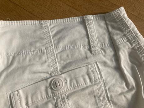 Letné biele šortky - kraťasy / ženské - dievčenské, c&a,s