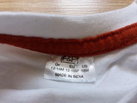 Hrubšie tričko s medveďom, f&f,86