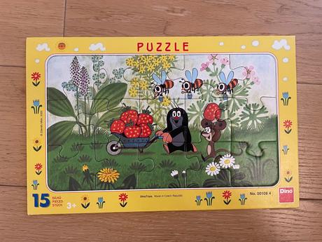 Puzzle krtko na výlete 15 dielikov, 