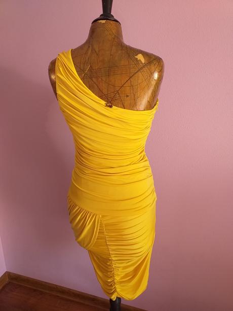 Sýtožlté šaty sugarbird, s