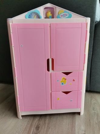 Baby born skriňa + oblečenie grátis, 