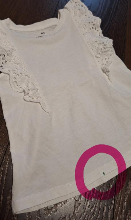 Volánikove tričko, h&m,110
