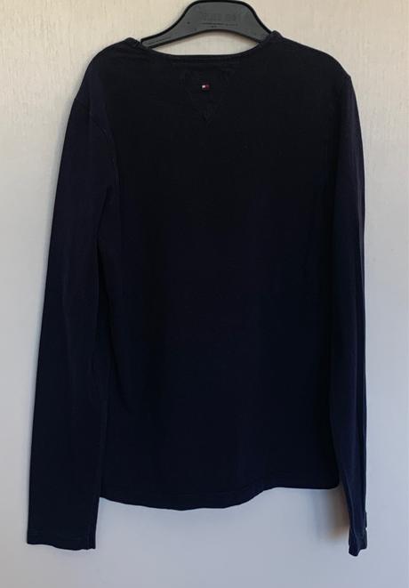 Tommy hilfiger tmavomodré tričko, tommy hilfiger,164