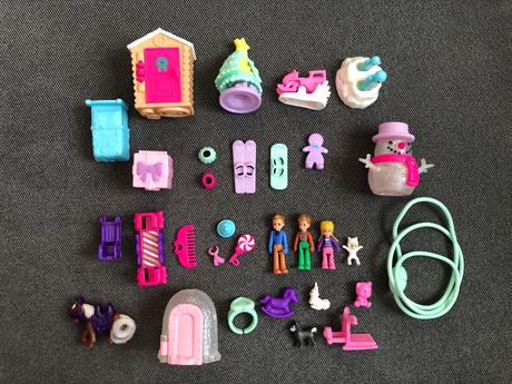 Adventný kalendár polly pocket,