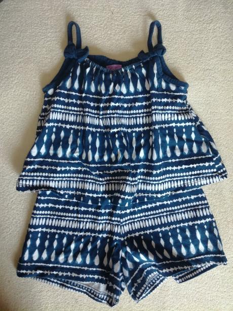 Batikovaný overal 3/4 roky, f&f,104