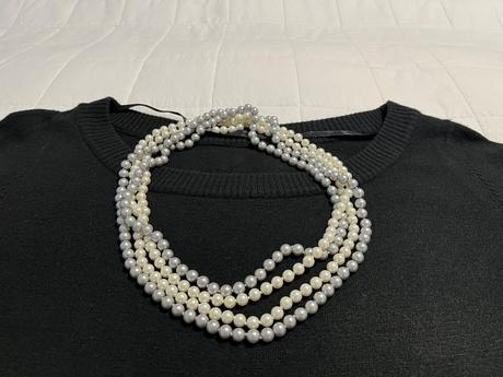 Dámske čierne úpletové šaty, camaieu,l