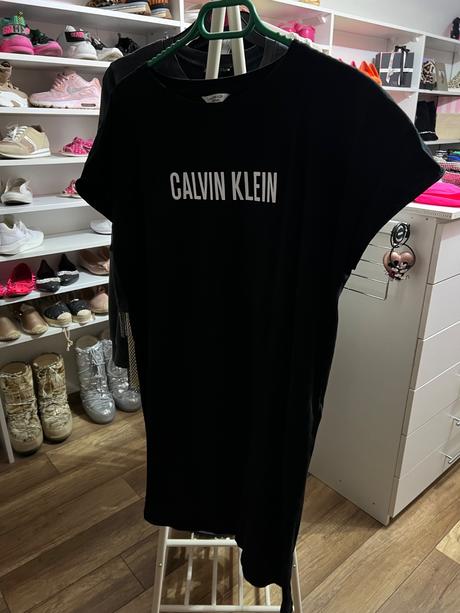 Cierne šaty calvin klein, calvin klein,m