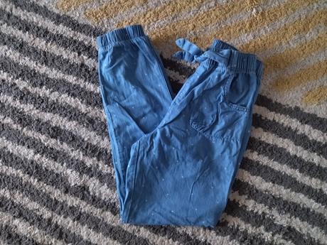 Bodkované riflové nohavice little kids, 134