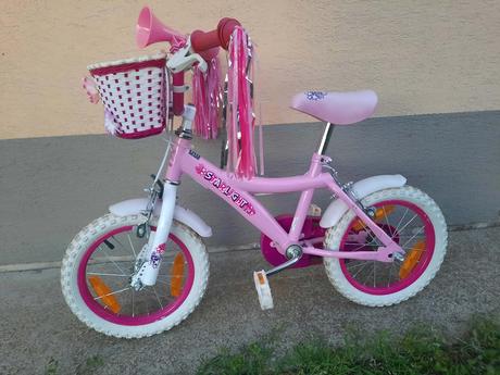 Desky bicykel s pomocnymi kolieskami, 14