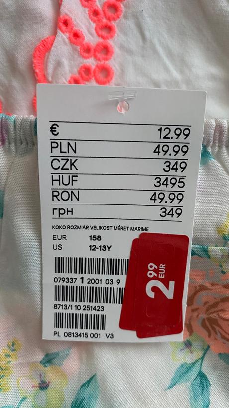 Bluzka h&m a reserved, h&m,158