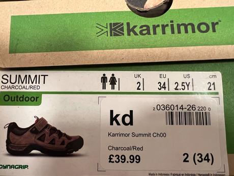 Turistické topánky, karimor,34