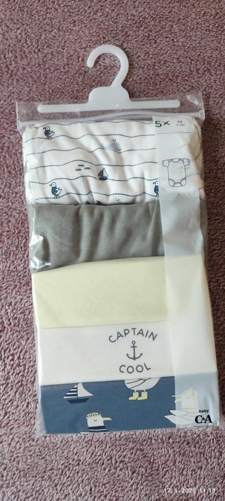 Chlapcenske body s krátkym rukávom, c&a,62