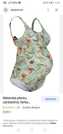 Tehotenske plavky, bonprix,s