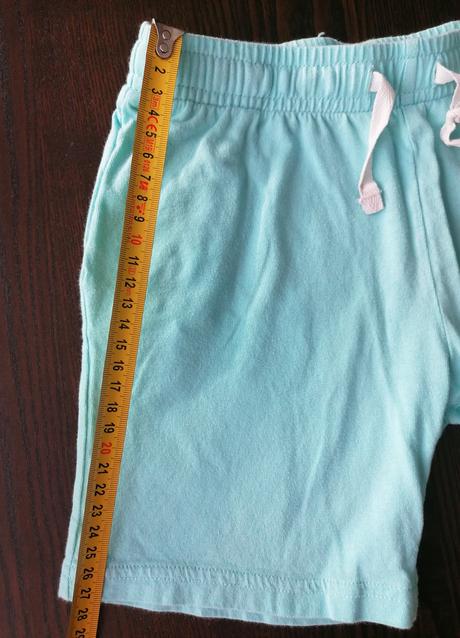 Tyrkysové kratasy, h&m,122