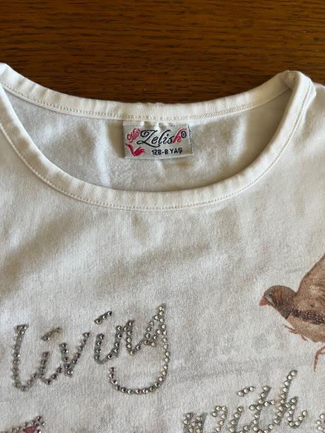 Tričká s mačičkami - trojset, kids,128