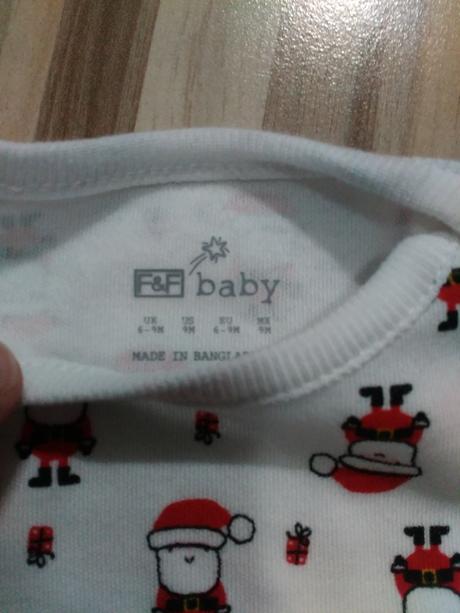 Vianočné bodynka f&f, f&f,74