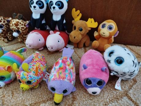 Mini ty zvieratká s trblietavými očkami,