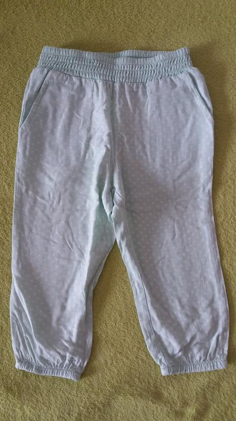 Diev.tenke nohavice v.86 hm, h&m,86