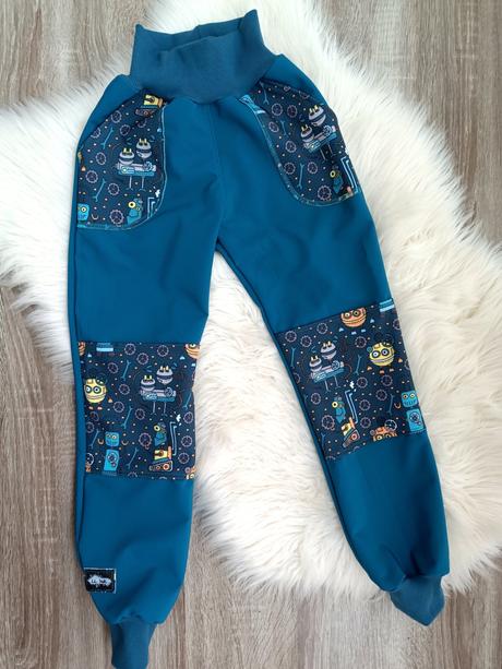 Softshellové nohavice, 80 - 134