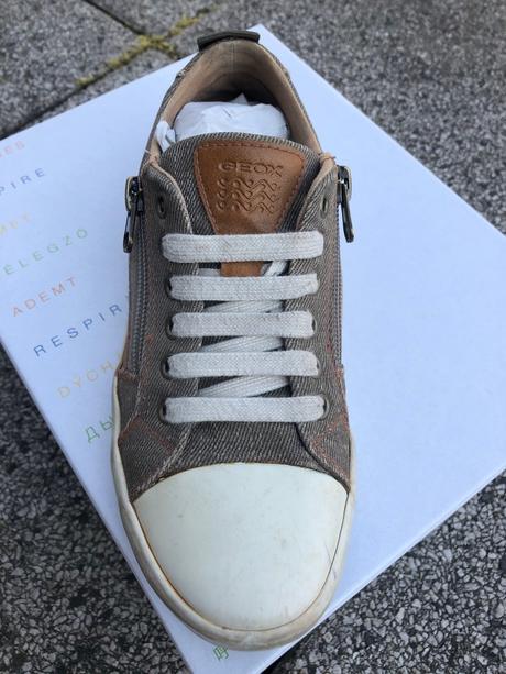 Štýlové priedušné sneakersy, veľ. 35, geox,35