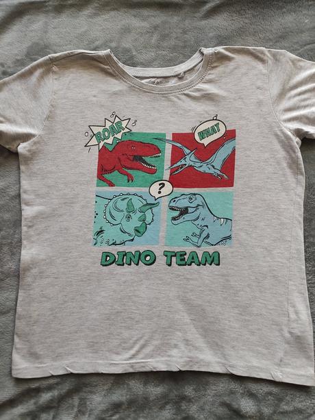 Tričká 3 ks, fox & bunny,140