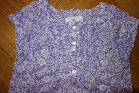 Kvietkovaná blúzka, h&m,98