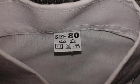 Košeľa s vestičkou velk. 80, 80
