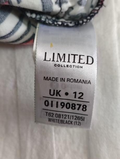 Dámska sukňa, geometrický vzor, limited, 12/m, marks & spencer,m