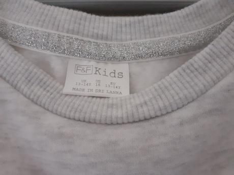 Dievcensky pulover s kvetmi, f&f,158