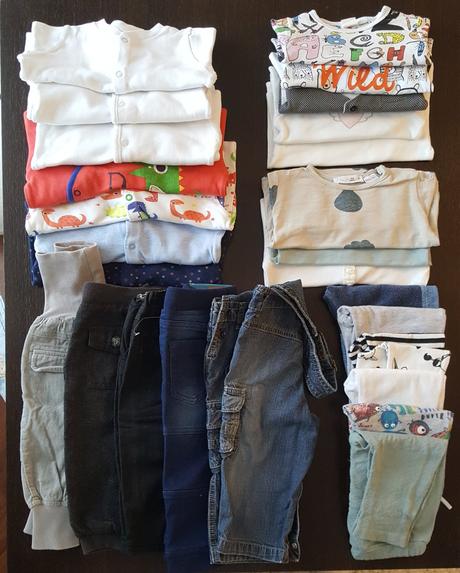 22 ks balik oblecenia pre chlapca 4-9, 68–80